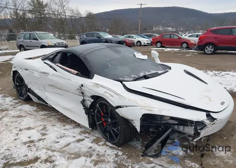 2020 Mclaren 720S Luxury/Performance z USA, uszkodzony, nr VIN SBM14FCA0LW004686